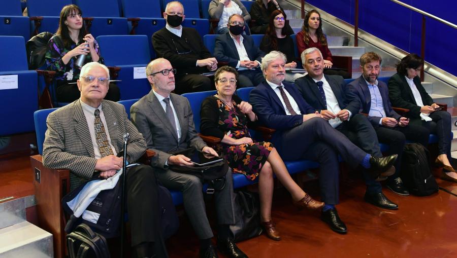 Á xornada estaban convidados o público xeral, pero tamén universidades, empresas e administracións. Foto: Santi Alvite