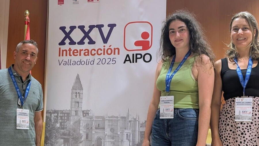 De izq a derecha: Alejandro Catalá, Carla Castedo y Carmen Magariños