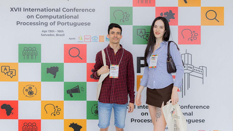 Lúa Santamaría Montesinos e Saúl Buján Souto no PROPOR 2026